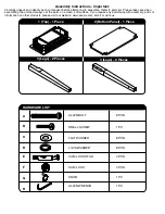 Preview for 2 page of Office Star Products AVE-SIX BANYAN BAN07BK Assembly Instructions