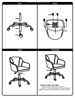 Preview for 3 page of Office Star Products Ave Six BRISTOL BRL26 Manual