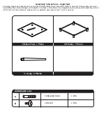 Предварительный просмотр 2 страницы Office Star Products AVE SIX BROOKLYN MG0922S-NB Assembly Instructions