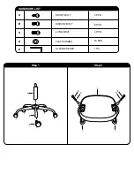 Preview for 3 page of Office Star Products AVE SIX JULIANA JUL26 Manual