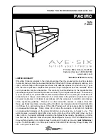 Office Star Products AVE-SIX PACIFIC PAC53 Manual preview