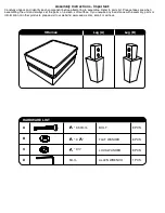 Preview for 2 page of Office Star Products AVE-SIX SIERRA SRA905-C47 Manual