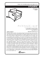 Preview for 1 page of Office Star Products AVENUE SIX ATLANTIC ATL51 Assembly Instructions