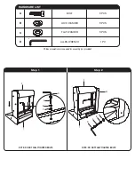 Preview for 3 page of Office Star Products AVENUE SIX ATLANTIC ATL51 Assembly Instructions