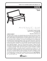 Office Star Products Avenue Six DAVIS DVS52 Assembly Instructions preview