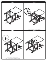 Preview for 4 page of Office Star Products AVENUE SIX KATE SB521 Assembly Instructions