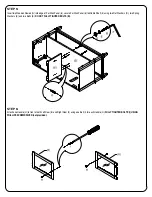 Предварительный просмотр 7 страницы Office Star Products BP-BNTV47-WF13 Assembly Instructions Manual