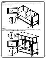 Preview for 8 page of Office Star Products BP-BNTV47-WF13 Assembly Instructions Manual