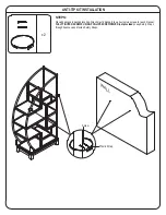 Preview for 3 page of Office Star Products CRESCENT BOOKCASE Operating Instructions