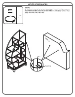 Предварительный просмотр 3 страницы Office Star Products CRESCENT BOOKCASE Operating Instructions