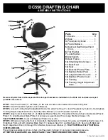 Preview for 2 page of Office Star Products DC550 Operating Instructions