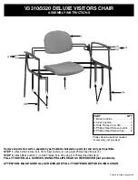 Preview for 2 page of Office Star Products DELUXE V3310 Operating Instructions