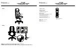 Preview for 3 page of Office Star Products Designlab ROG25 Operating Instructions