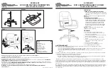 Preview for 1 page of Office Star Products EC3393-EC3 Operating Instructions