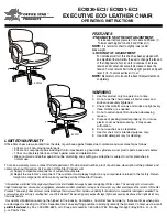 Preview for 1 page of Office Star Products EC9230-EC3 Operating Instructions