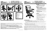 Preview for 1 page of Office Star Products ECH8967R5 Operating Instructions