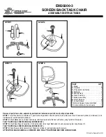 Preview for 2 page of Office Star Products EM20200-3 Operating Instructions