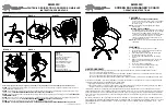 Preview for 1 page of Office Star Products EM52022C Operating Instructions