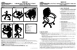 Preview for 2 page of Office Star Products EM52022C Operating Instructions