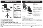 Office Star Products EX2651 Operating Instructions preview