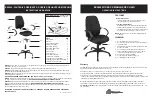 Предварительный просмотр 1 страницы Office Star Products EX2654 Operating Instructions