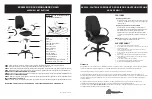 Preview for 2 page of Office Star Products EX2654 Operating Instructions