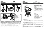 Preview for 1 page of Office Star Products FL605 Operating Instructions