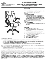 Office Star Products FLH24987 Operating Instructions preview