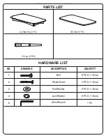 Предварительный просмотр 2 страницы Office Star Products OSP Designs Copenhagen CPH12 Assembly Instructions