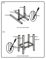 Preview for 3 page of Office Star Products OSP Designs MET1524 Assemble Instructions