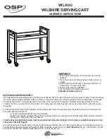 Предварительный просмотр 1 страницы Office Star Products OSP Designs WIL4160 Assembly Instructions