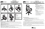 Предварительный просмотр 1 страницы Office Star Products Pro EC62119AL Operating Instructions