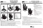 Preview for 1 page of Office Star Products Pro ECH620636 Operating Instructions