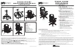 Предварительный просмотр 2 страницы Office Star Products Pro ECH620636 Operating Instructions