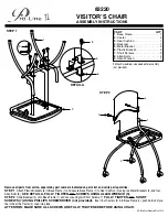 Preview for 2 page of Office Star Products Pro-Line II 83220 Operating Instructions