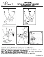 Preview for 2 page of Office Star Products Pro-Line II 84440 Operating Instructions