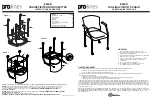 Предварительный просмотр 1 страницы Office Star Products Pro-Line II 8640R Operating Instructions