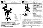 Preview for 2 page of Office Star Products Pro-Line II ProGrid 95672 Assembly Instructions