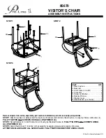 Preview for 2 page of Office Star Products Pro-Line II VISITOR’S CHAIR Operating Instructions