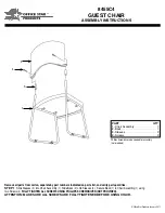 Preview for 2 page of Office Star Products PROLINE II 8455C4 Operating Instructions