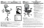 Preview for 2 page of Office Star Products S2721 Operating Instructions