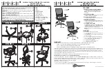 Office Star Products SPACE 6236 Operating Instructions preview