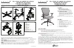 Office Star Products Space Seating 213-J11N1W Operating Instructions preview