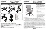 Preview for 2 page of Office Star Products Space Seating 213-J11N1W Operating Instructions