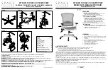 Предварительный просмотр 1 страницы Office Star Products SPACE SEATING 317W-W11C1F2W Assembly Instructions