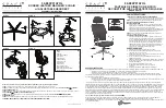 Предварительный просмотр 2 страницы Office Star Products Space Seating 32-E33P91A7HL Operating Instructions