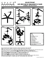 Preview for 2 page of Office Star Products Space Seating 335-E37P918P Operating Instructions