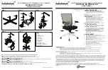 Preview for 2 page of Office Star Products SPACE SEATING 657-3TW1N1421W Operating Instructions