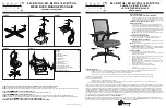 Preview for 2 page of Office Star Products Space Seating 867-B2P1N4 Operating Instructions