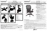 Предварительный просмотр 2 страницы Office Star Products Space Seating DARK Air Grid 23-77N1F2 Operating Instructions